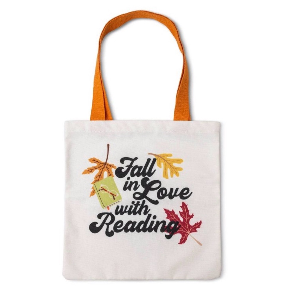 Fall In Love With Reading Tote Bag